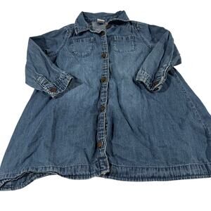 Old Navy Toddler Girl 18-24 M 100% Cotton Long Sleeve Dress